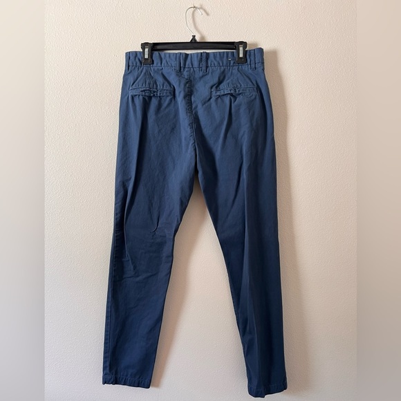 H&M Label of Graded Goods Navy Blue Slim Fit Pants - Picture 2 of 6